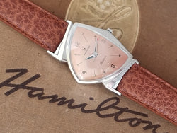 Hamilton Electric Custom Rhodium Rose Pacer