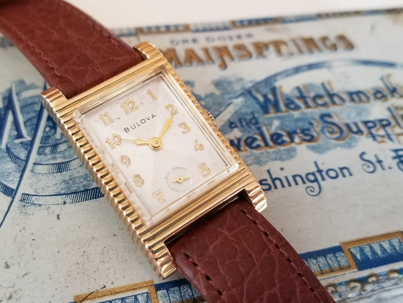Bulova Academy Award "R" Model Vintage Watch