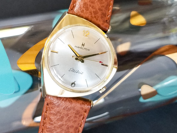 Hamilton Electric Savitar 14K Yellow Gold Watch
