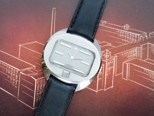 Hamilton Automatic Stainless Steel Dateline