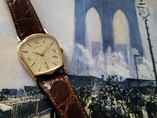 Hamilton Valiant With PROTOTYPE NAUGAHYDE DIAL