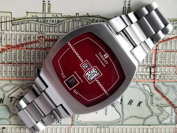 Tissot Newtimer Digital Read Automatic Watch