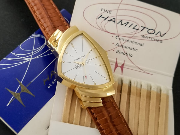 Hamilton Reissue Gold Plated Ventura