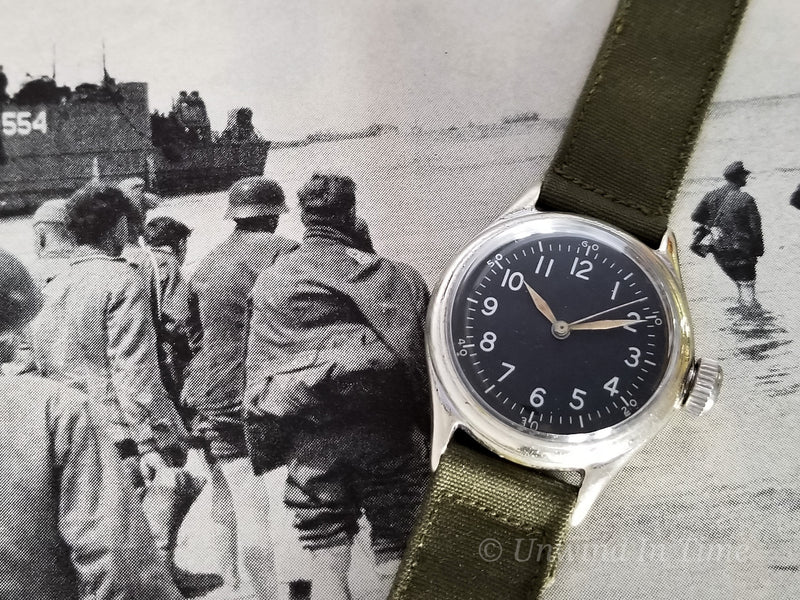 Bulova A-11 Air Force World War II Military Hacking Vintage Watch