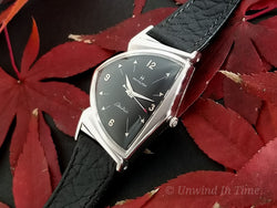 Hamilton Electric Custom Rhodium Black Pacer