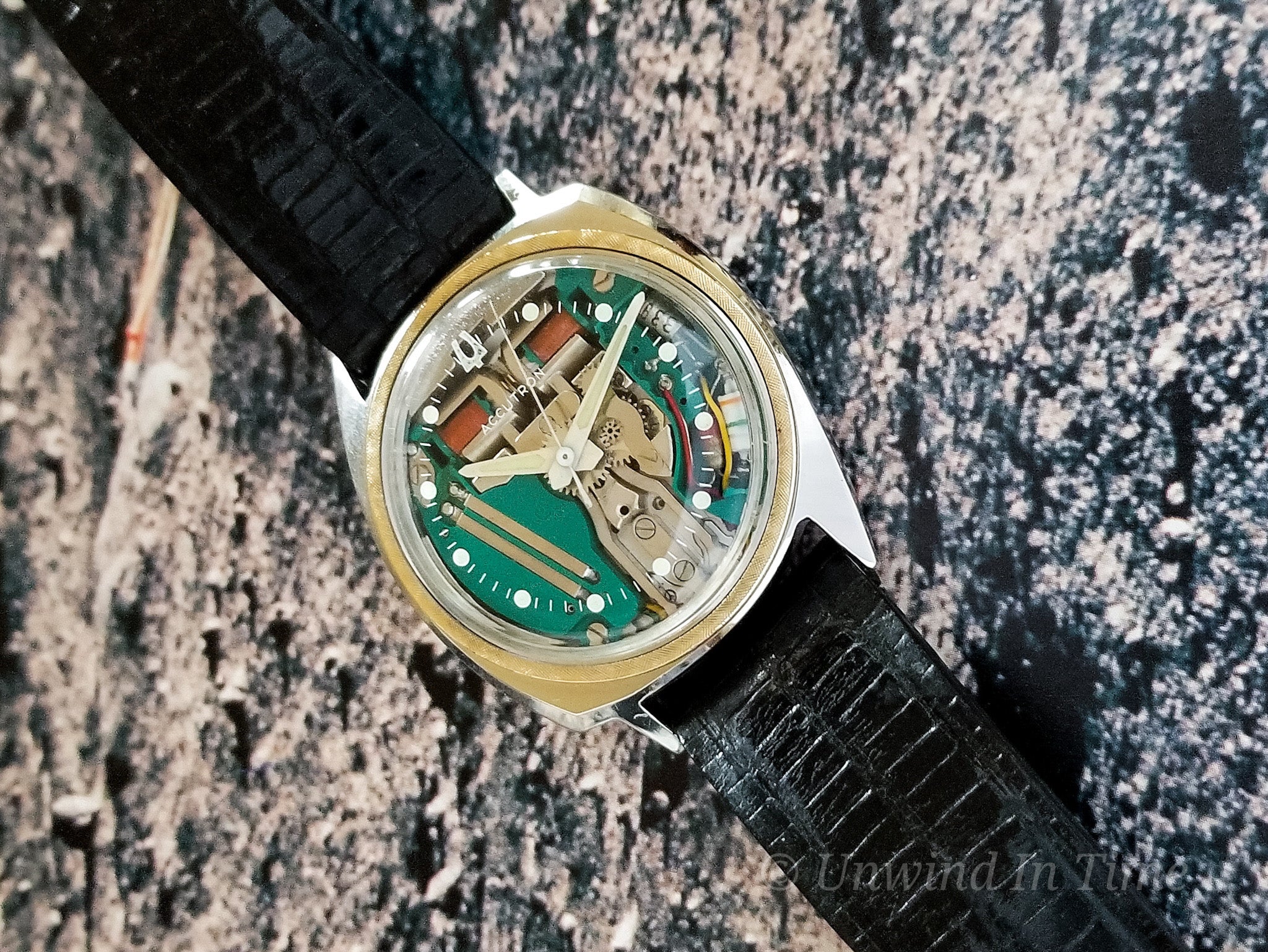 Bulova Accutron Spaceview Two Tone Asymmetric Watch | Unwind In Time