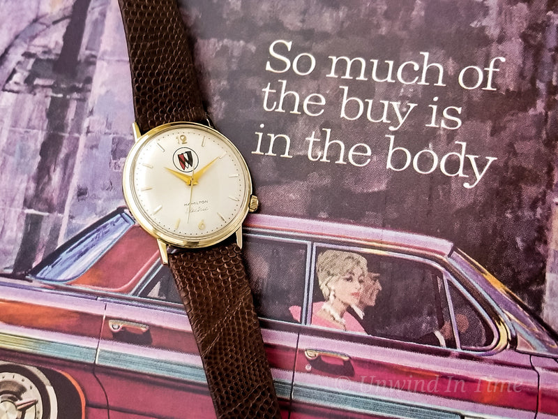 Hamilton Electric 14K Buick Award Nautilus