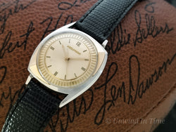  Accutron "Floppy Football" With 14K Inserts from Unwind In Time 