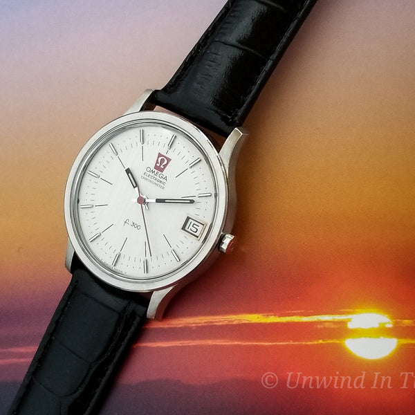 Omega Steel Chronometer f300 Tuning Fork
