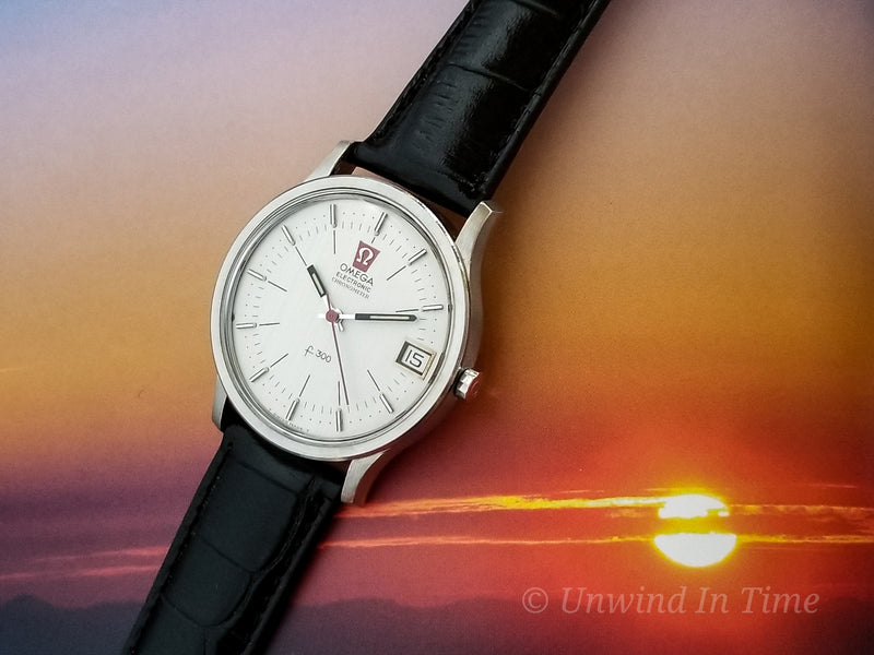 Omega Steel Chronometer f300 Tuning Fork