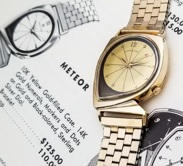 Hamilton Electric Meteor Vintage Watch with Original Bracelet 