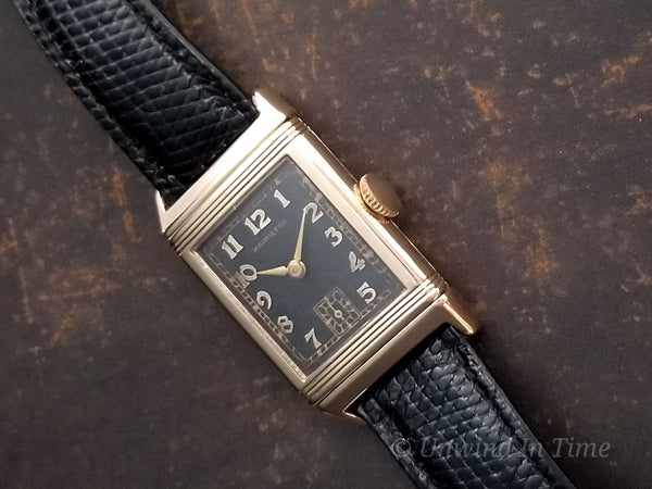 Hamilton Otis "Reverso" Original Black Dial