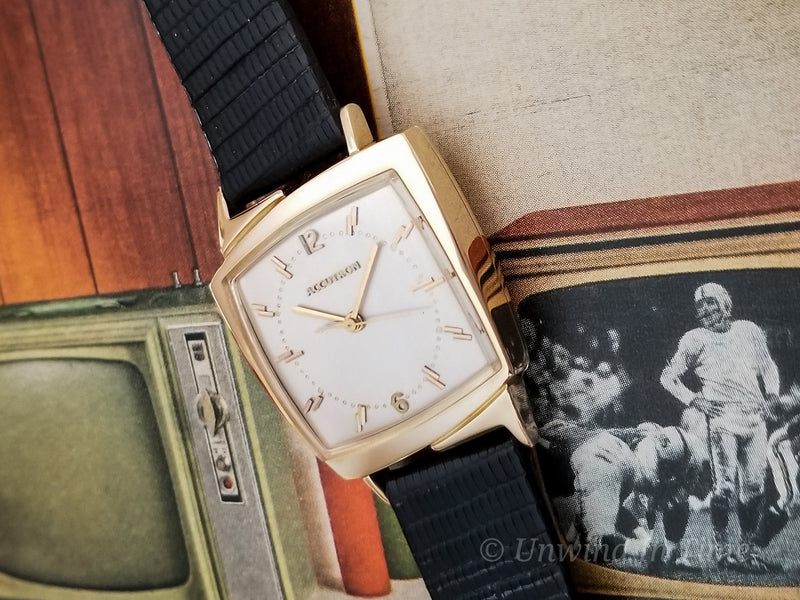 Bulova Accutron 14K Asymmetric "TV" Case from Unwind In Time 