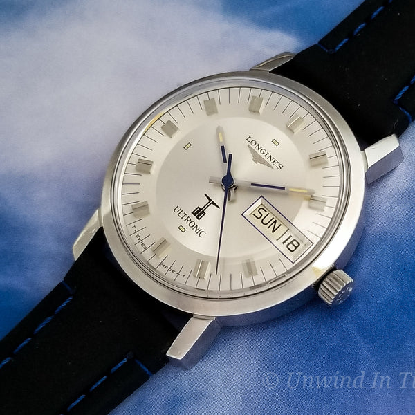 Longines Ultronic Steel Watch | Unwind In Time