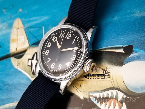 Elgin A-11 World War II Military Hacking Watch | Vintage