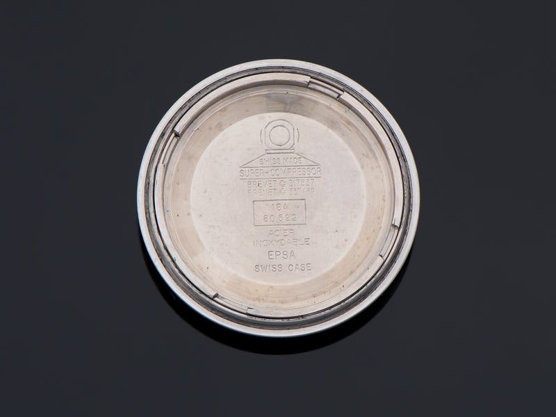 Super Nautic-Ski Super Compressor Dive Waltham By LIP Inner Watch Case Back