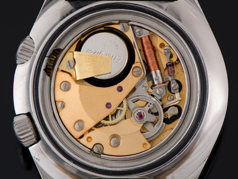 Super Nautic-Ski Super Compressor Dive Waltham By LIP R184 Watch Movement