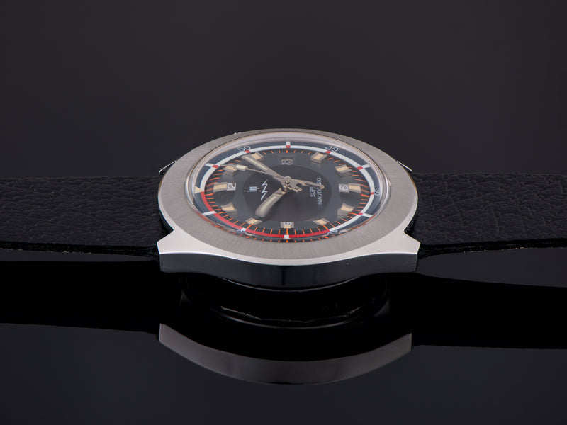 Super Nautic-Ski Super Compressor Dive Waltham By LIP Watch