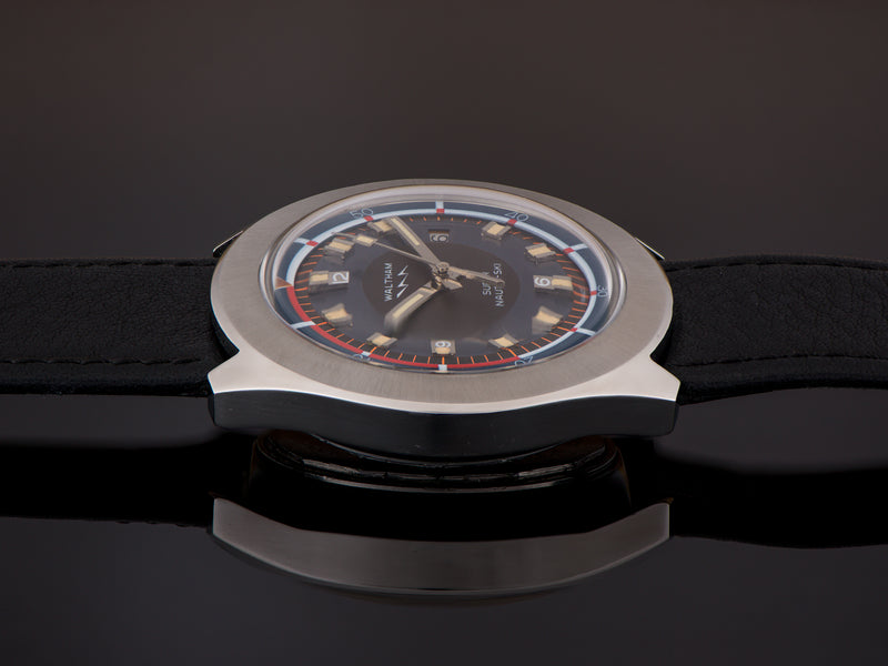 Super Nautic-Ski Super Compressor Dive Waltham By LIP Watch
