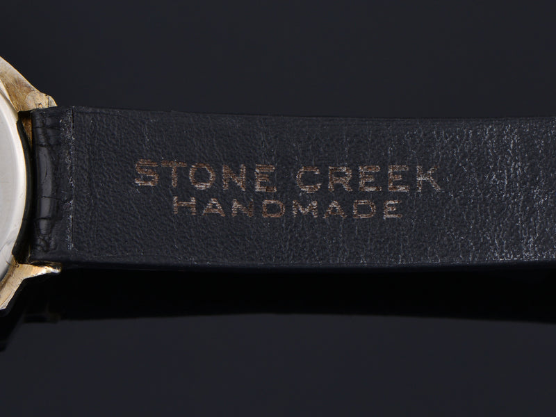 Superb custom made Genuine Crocodile Black Watch strap