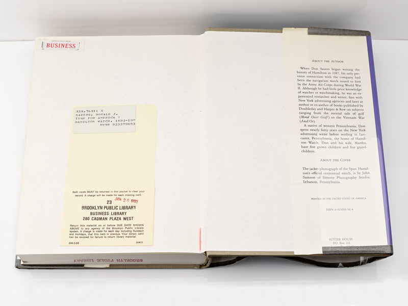 "Time For America" Book by Don Sauers