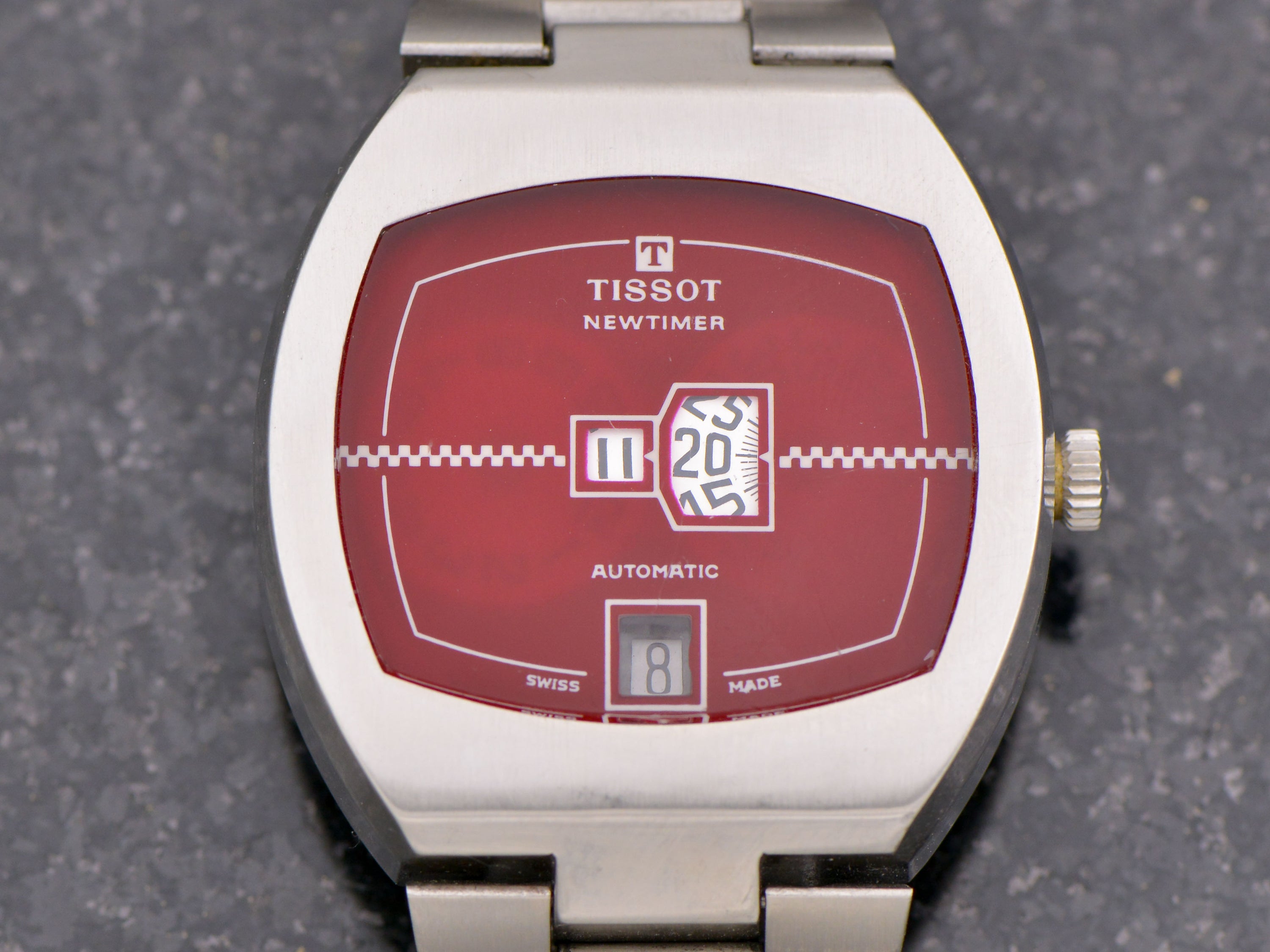 Tissot Newtimer Digital Read Automatic Watch