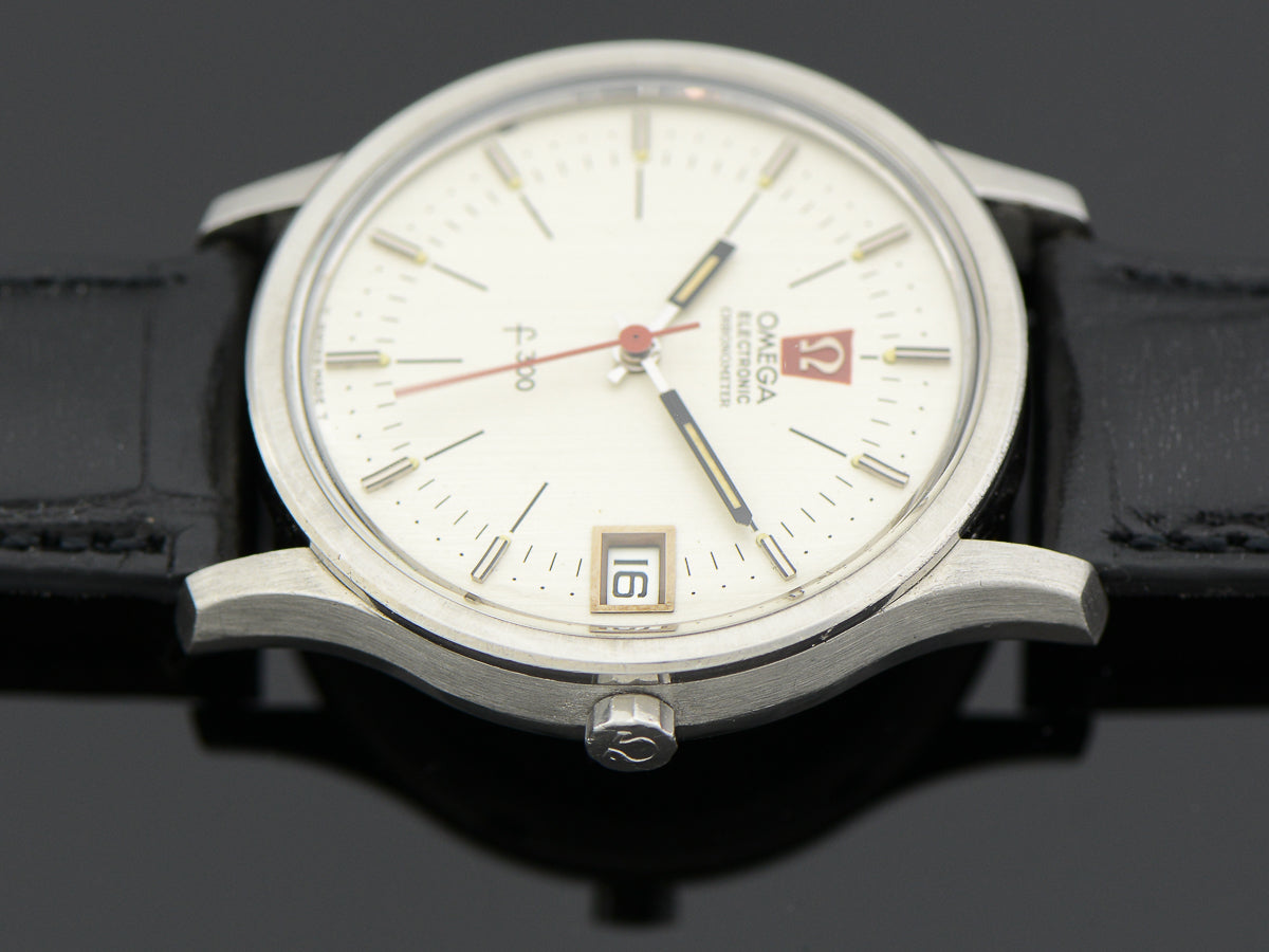 Omega Steel Chronometer f300 Tuning Fork