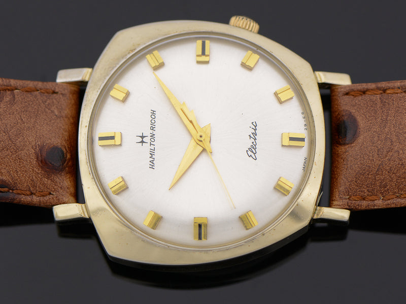 Hamilton-Ricoh Electric 555E Asymmetric Watch