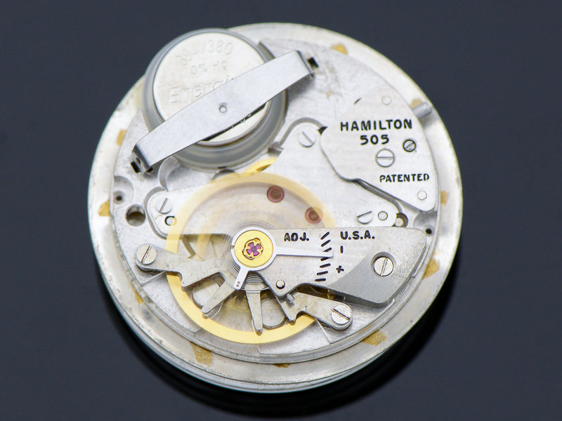 Hamilton Nautilus 403 Vintage Pocket Watch 505 Hamilton Electric Movemen