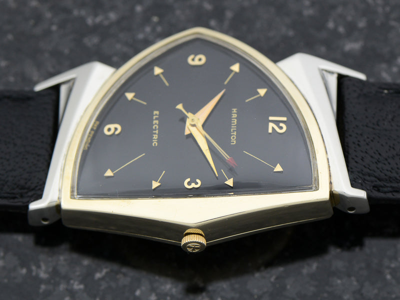 Hamilton Electric Original Finish Black Dial Pacer
