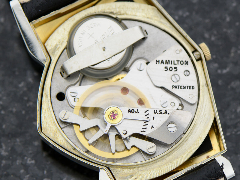 Hamilton Electric Original Finish Black Dial Pacer
