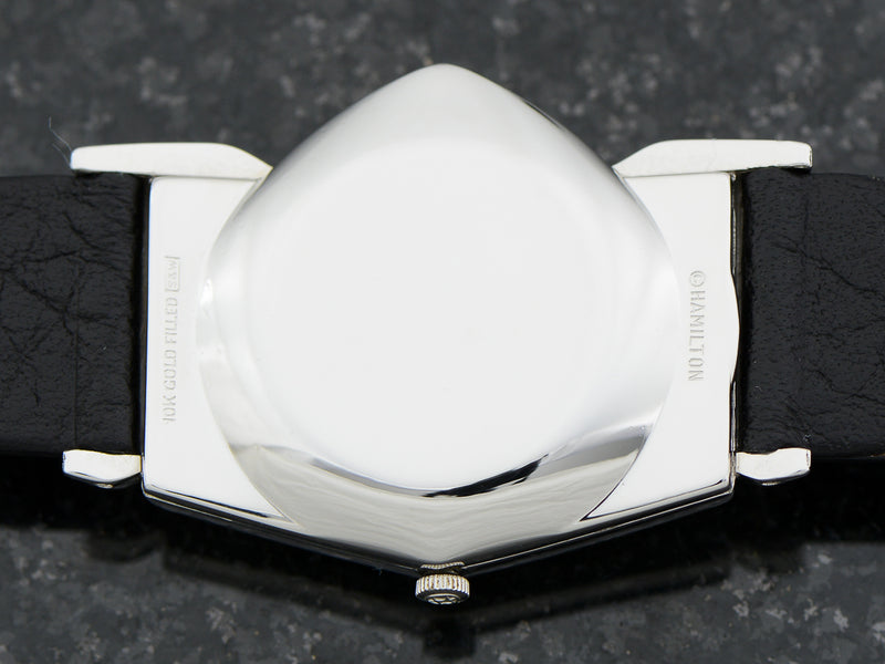 Hamilton Electric Custom Rhodium Black Pacer