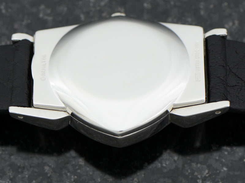 Hamilton Electric Custom Rhodium Black Pacer