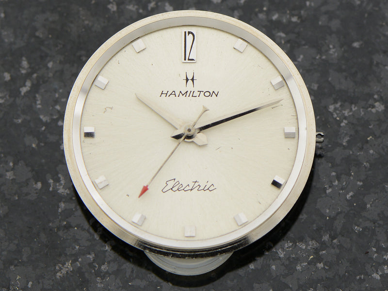 Hamilton Electric Polaris II 14K White Gold Watch Dial