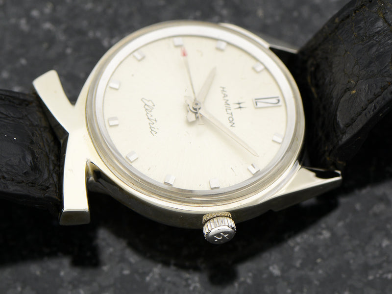 Hamilton Electric Polaris II 14K White Gold Watch