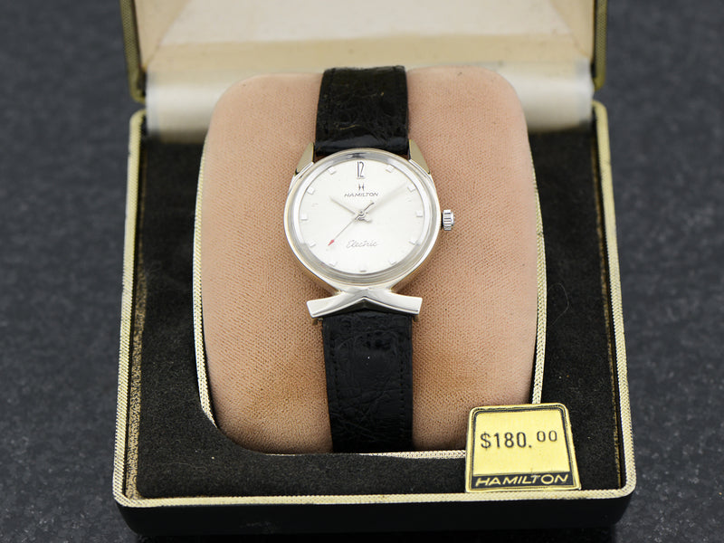 Hamilton Electric Polaris II 14K White Gold Watch & Box