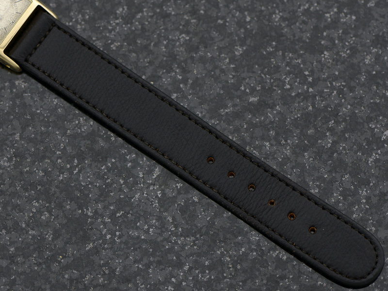 Brand New Old Stock Genuine Pigskin Black Watch Band