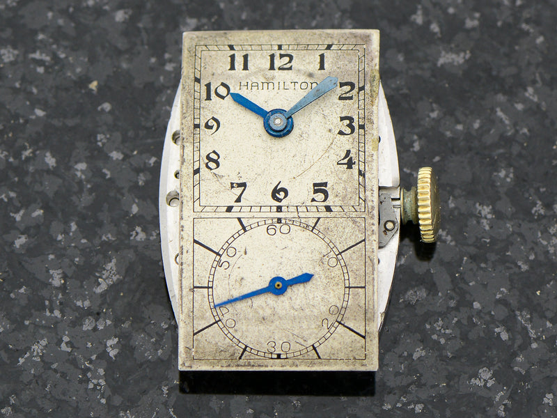 Hamilton Seckron B Watch Dial
