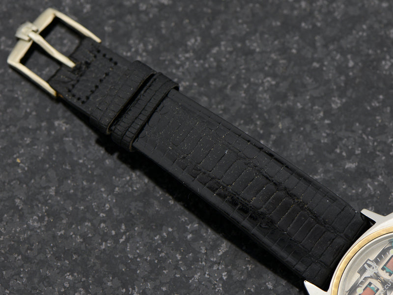 Bulova Accutron Spaceview Two Tone Asymmetric 14K Gold Insert
