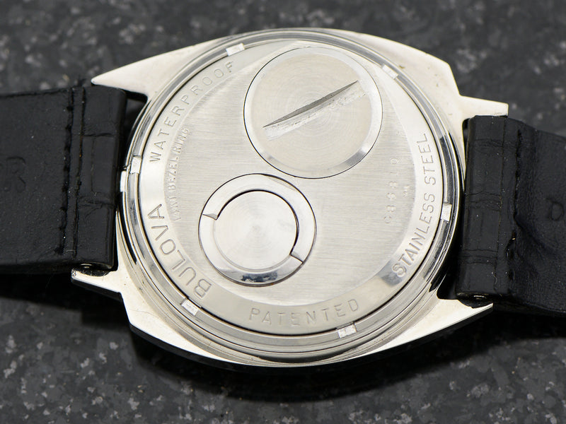 Bulova Accutron Spaceview Two Tone Asymmetric 14K Gold Insert