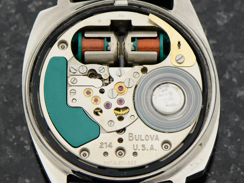 Bulova Accutron Two Tone Asymmetric Spaceview Vintage Watch Movement