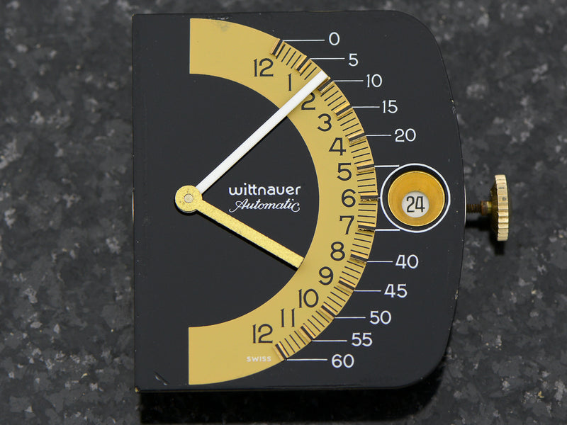 Wittnauer Futurama Black Dial & Original Bracelet