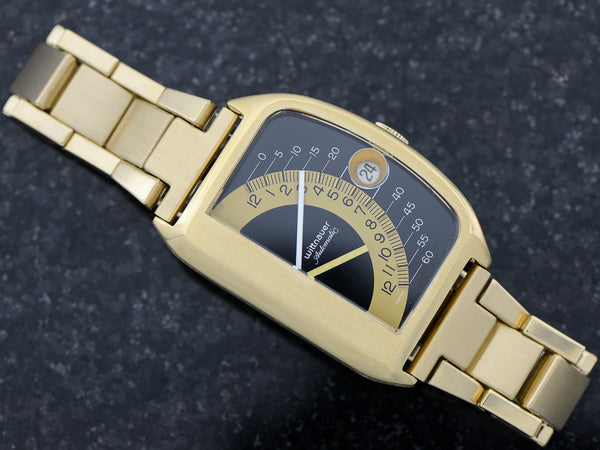 Wittnauer Futurama Black Dial & Original Bracelet