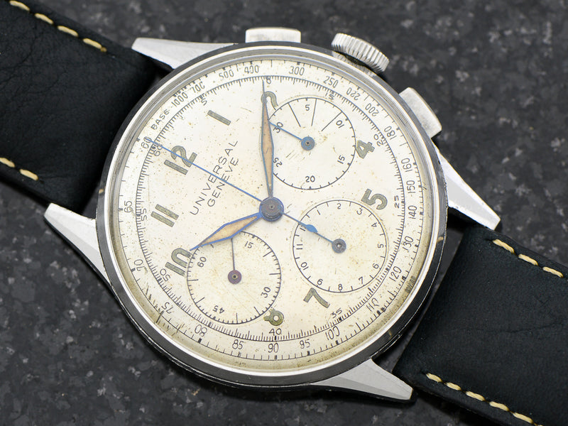 Universal Geneve Stainless Steel Chronograph Caliber 287