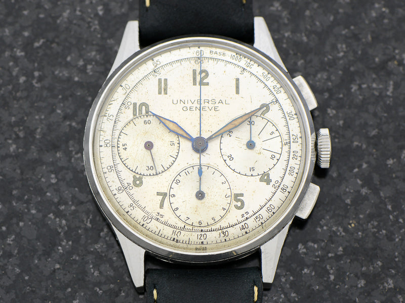 Universal Geneve Stainless Steel Chronograph Caliber 287