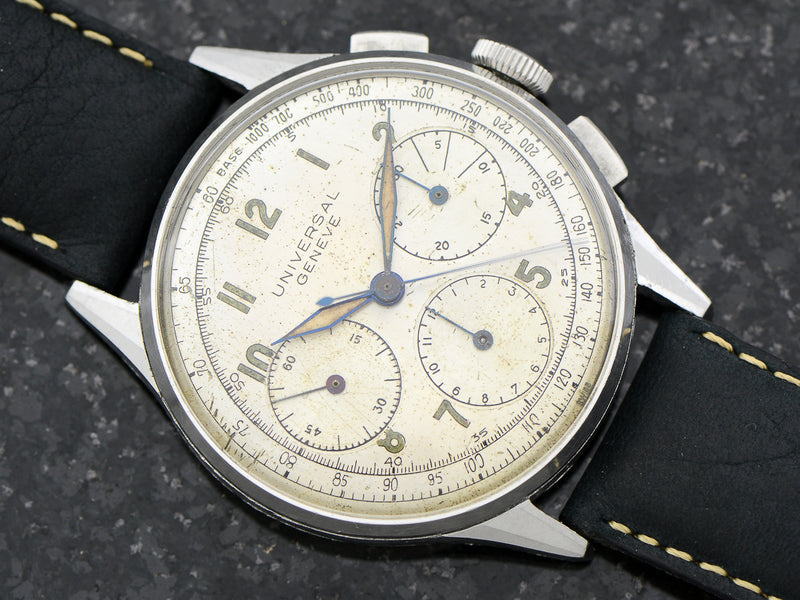 Universal Geneve Stainless Steel Chronograph Caliber 287