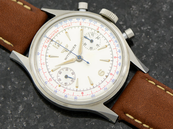 Wittnauer Stainless Steel Chronograph Ref. 3256 Landeron 148 14Y