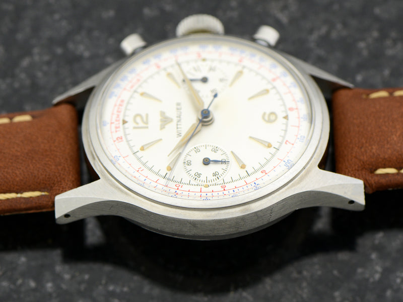 Wittnauer Stainless Steel Chronograph Ref. 3256 Landeron 148 14Y