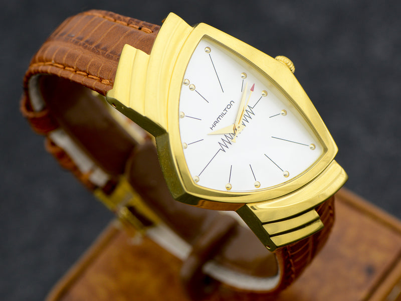Hamilton Reissue Gold Plated Ventura