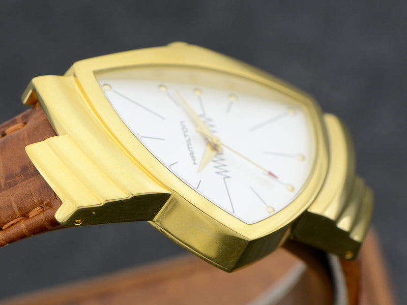 Hamilton Reissue Gold Plated Ventura